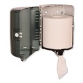 Towel Dispensers | Tork 93T 10.13 in. x 10 in. x 12.75 in. Centerfeed Hand Towel Dispenser - Smoke (1/Carton) image number 3