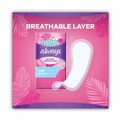 Feminine Care Products | Always 10796 Thin Daily Panty Liners, Regular, 120/pack, 6 Packs/carton image number 1