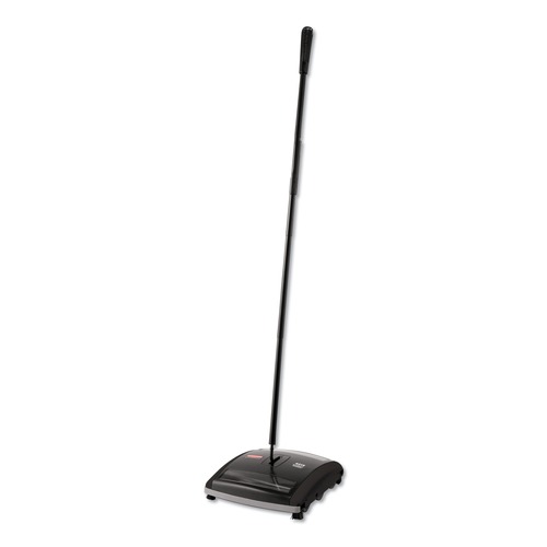 Sweepers | Rubbermaid Commercial FG421588BLA 44 in. Handle Brushless Mechanical Sweeper - Black/Yellow image number 0