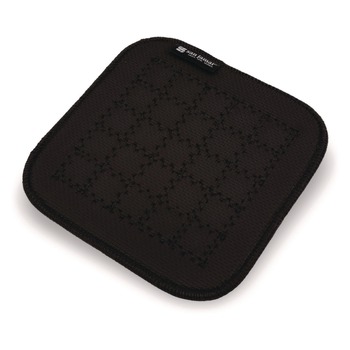OVEN MITTS PAN GRABBERS AND POT HOLDERS | San Jamar SAN UHP77BK 11.5 in. Ultigrip Neoprene Hot Pad - Black