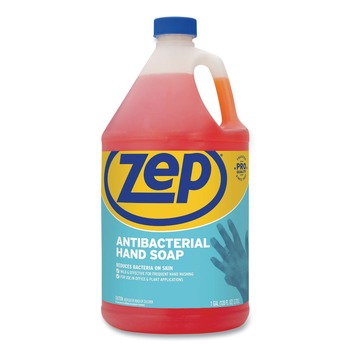 PRODUCTS | Zep Professional R46124 1 gal. Bottle Antibacterial Hand Soap - Fragrance-Free (4/Carton)