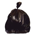 Low-Density Trash Bags | Heritage D8046HK 40 in. x 46 in. 45 gal. 0.7 mil. Linear Low-Density Can Liners - Black (250/Carton) image number 3