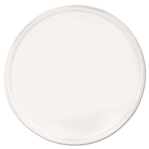Food Containers & Lids | Fabri-Kal 000000000009505466 PolyPro Microwavable Plastic Deli Container Lids - Clear (500/Carton) image number 0