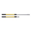 Extension Poles & Handles | Rubbermaid Commercial HYGEN FGQ74500YL00 20 in. to 40 in. HYGEN Quick-Connect Extension Handle - Yellow/Black image number 2
