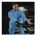 Cleaning Cloths & Wipes | KleenGuard 45326 A65 Zipper Front Flame Resistant Coveralls with Hood/Elastic Wrists and Ankles - 3X-Large/Blue (21/Carton) image number 5