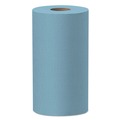 Perforated Roll & Hand Towels | WypAll 35411 X60 9.8 in. x 13.4 in. Cloths - Small, Blue (130/Roll, 12 Rolls/Carton) image number 1