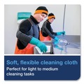 Perforated Roll & Hand Towels | Tork 520681 1-Ply 16.34 in. x 14 in. Industrial Cleaning Cloths - Gray (4 Packs/Carton) image number 6