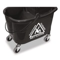 Buckets & Wringers | Nexstep Commercial Products 96998 Premier Downpress Mop Bucket and Wringer, 35 qt, Black image number 2