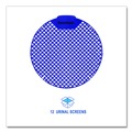 Toilet & Urinal Deodorizers | Boardwalk FGVIN-F-012I072M-81 1.8 oz. Urinal Screen - Tutti Frutti Scent, Blue (1-Dozen) image number 3