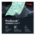 Perforated Roll & Hand Towels | WypAll 58310 12 in. x 9.5 in. Power Clean ProScrub Pre-Saturated Citrus Wipe - Green/White (50/Canister, 8 Canisters/Carton) image number 10