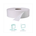 Toilet Tissues | Windsoft W2002 3.4 in. x 1000 ft. 2 Ply Septic Safe Jumbo Roll Bath Tissue - White (12 Rolls/Carton) image number 2