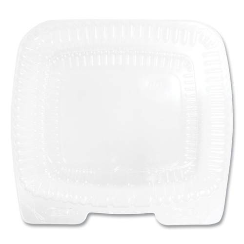 Food Containers & Lids | Handi-Foil 6051D-500 Handi-Lock 5.63 in. x 3.25 in. Plastic Food Container - Clear (500/Carton) image number 0