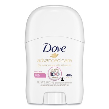  | Dove 66801CT 0.5 oz Invisible Solid Antiperspirant Deodorant - Floral Scent (36/Carton)