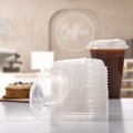 Cup Lids | Dart P626RSL Prima Strawless Plastic Lids Fits 12 oz. to 26 oz. Cold Cups - Clear (1000/Carton) image number 5