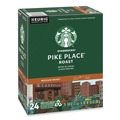 Coffee - Caffeinated | Starbucks 12434812 Coffee K-Cups Pack - Pike Place (24/Box) image number 0