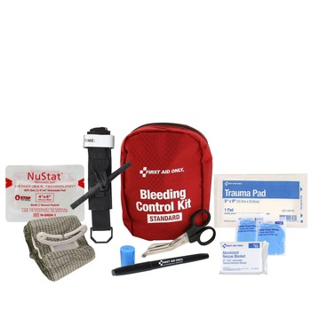 First Aid Only 91136 Fabric Case Standard Pro Bleeding Control Kit