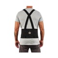 Back Support Harnesses & Belts | Ergodyne 11091 ProFlex 1650 Economy Elastic Back Support Brace, X-Small, 20-in to 25-in Waist, Black image number 4