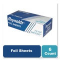 Foil Wraps | Reynolds Wrap 721M 12 in. x 10.75 in. Metro Pop-Up Aluminum Foil Sheets - Silver (3000/Carton) image number 2