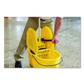 Buckets & Wringers | Rubbermaid Commercial FG757788YEL 35 qt. WaveBrake 2.0 Down-Press Plastic Bucket/Wringer Combos - Yellow image number 4