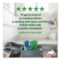 Dishwashing Detergents | Cascade 80857484 17.6 oz Complete ActionPacs - Fresh Scent (4/Carton) image number 7