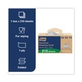 Perforated Roll & Hand Towels | Tork 520374 16.34 x 14 1-Ply Industrial Cleaning Cloths - Gray (210/Carton) image number 2