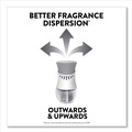 Air Freshener Dispensers | Air Wick 62338-78046 1.75 in. x 2.69 in. x 3.63 in. Scented Oil Warmer - White/Gray (6/Carton) image number 7