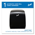 Towel Dispensers | Scott 34348 12.66 in. x 9.18 in. x 16.44 in. Pro Electronic Hard Roll Towel Dispenser - Smoke (1/Carton) image number 1