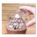 Cup Lids | Karat C-KDL626 12 oz. to 24 oz. Cold Cup Dome PET Plastic Lids - Clear (1000/Carton) image number 3