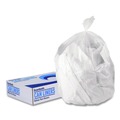 Low-Density Trash Bags | Boardwalk H8046TCKR01 40 in. x 46 in. 45 gal. 0.9 mil Low-Density Waste Can Liners - Clear (100/Carton) image number 2