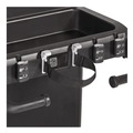 Carts | Rubbermaid Commercial 2202571 Plastic Vacuum Holder for All Rubbermaid Commercial Full-Size and Compact Housekeeping Carts - Black (6/Carton) image number 1