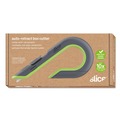Knives & Multi-Purpose Tools | slice 10503 1.29 in. Carbon Steel Blade 7 in. Nylon Handle Replaceable Double Sided Box Cutters - Gray/Green image number 3