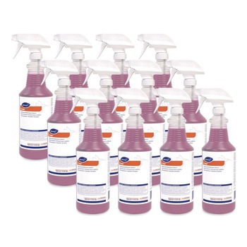 BATHROOM CLEANERS | Diversey Care 95325322 32 oz. Spray Bottle Foaming Acid Restroom Cleaner - Fresh Scent (12/Carton)