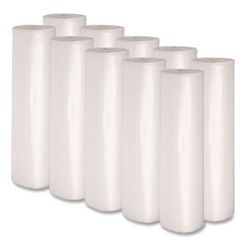 Boardwalk X6639DCKR01 33 in. x 39 in. 1.4 mil 33 gal. Recycled Low-Density Polyethylene Can Liners - Clear (100/Carton)