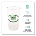 Cups | Eco-Products EP-CC20-GS 20 oz. GreenStripe Renewable and Compostable Cold Cups - Clear (1000/Carton) image number 4