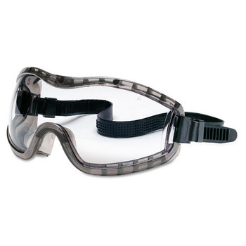 EYE CARE AND PROTECTION | MCR Safety 2310AF Stryker Chemical Protection Safety Goggles - Black Frame