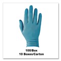 Food Service Disposable & Single Use Gloves | KleenGuard 57372 9.5 in. Long 6 mil Thick Powder-Free G10 Nitrile Gloves - Medium Blue (10-Boxes/Carton) image number 3