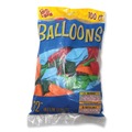 Balloons | Tablemate 916100 12 in. Helium Quality Latex Balloons - Assorted Colors (20/Carton) image number 0
