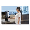 Soap Dispensers | Rubbermaid Commercial FG750411 AutoFoam 1100 ml 5.2 in. x 5.25 in. x 10.9 in. Touch-Free Dispenser - Black/Chrome image number 3