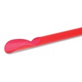 Straws/Stems/Sticks | AmerCareRoyal RJSS10 10.25 in. Plastic Jumbo Spoon Straw - Red (5400/Carton) image number 2