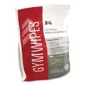 Cleaning Cloths & Wipes | 2XL TXL L101 1-Ply 6 x 8 Antibacterial Gym Wipes Refill - Unscented/White (4/Carton) image number 2