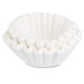 Coffee and Tea Filters | BUNN 20104.0001 8 - 12 Cup Size Flat Bottom Coffee Filters (12 Packs/Carton) image number 1
