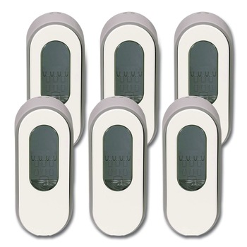 Dial Professional 1700034037 3.75 in. x 3.38 in. x 8.75 in. 15 oz Versa Dispenser for Cartridge Refills - Light Gray/White (6/Carton)