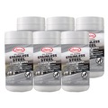 Cleaning Cloths & Wipes | Claire 1000002541 9.5 in. x 12 in. Stainless Steel Cleaner Wipes - Citrus Purple (6-Canisters/Carton) image number 0