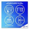 Cleaning Cloths & Wipes | LYSOL Brand 19200-82159 7 in. x 7.25 in. 1-Ply Disinfecting Wipes - Lemon and Lime Blossom White (4/Carton) image number 7