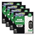 Floor Dusters & Accessories | Swiffer 80314634 10.3 in. x 7.8 in. Heavy-Duty Dry Refill Cloths - White (80/Carton) image number 0