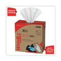 Perforated Roll & Hand Towels | WypAll 34790 General Clean X60 POP-UP Box 8.34 in. x 16.8 in. Cloths - White (1260/Carton) image number 2