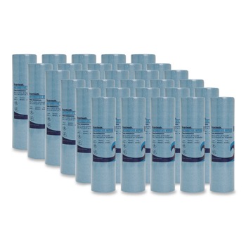 Boardwalk AUTORL1650B 9.4 x 11 Automotive Wiper Rolls - Blue (30/Carton)