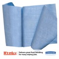 Perforated Roll & Hand Towels | WypAll 12889 X90 2-Ply Jumbo Roll 11.1 in. x 13.4 in. Cloths - Denim Blue (1-Roll) image number 1