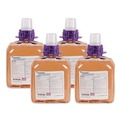 Soap Refills | Boardwalk 6162-04-GCE00VL 1250 ml. Foam Antibacterial Handwash Refill - Fruity (4/Carton) image number 0