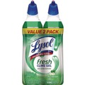 Toilet Bowl Cleaners | LYSOL Brand 19200-98015 24 oz. Cling and Fresh Toilet Bowl Cleaner - Forest Rain (4/Carton) image number 1